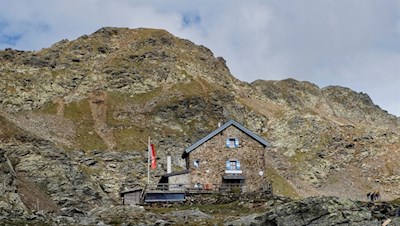 Die einladende Flaggerschartenhütte