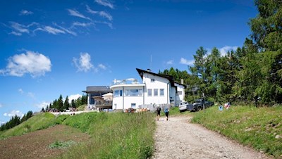 Bergstation der Seilbahn St. Ulrich Seiser Alm