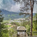 Unterwegs öffnen sich schöne Ausblicke