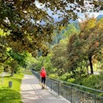 Der erste Teil der Wanderung führt den Sextner Bach entlang