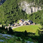 Discesa al Rifugio Scotoni