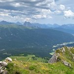 Ausblick ins Comelico-Tal