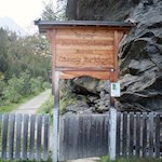 Eingang zur Burkhardklamm