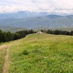 Von der Moserhütte steigt der Weg recht steil auf den Kleinen Gitsch an