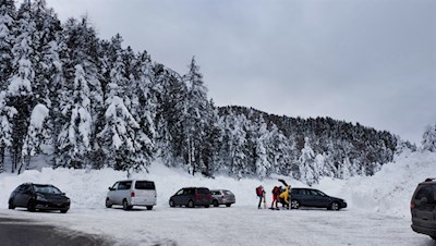 Wanderparkplatz Pe de Börz 