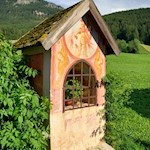 Bildstock auf dem Rückweg nach Kastelruth