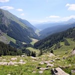 Ausblick nahe der Klammalm