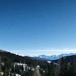 Der Blick schweift gen Süden ins Cadore