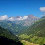 Rückwärts gewandter Blick zum Ausgangspunkt nahe Dun