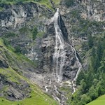 Wasserfall am Wasserfallweg in Pflersch