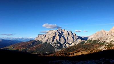 Le bizzarre formazioni rocciose del Piz dles Conturines vicino a San Cassiano