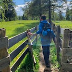 Auf dem Weg Nr. 7A zum Gschnoferstall