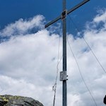 Gipfelkreuz der Dreieckspitze