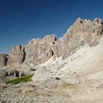 The Gran Lagazuoi in the plateau of the same name