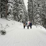 Der sanfte Panoramaweg ist ideal für Familienausflüge