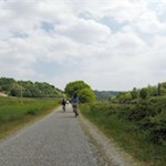 Auf ebenen Wegen von Peschiera nach Valeggio sul Mincio