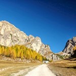 Auf dem Weg in Richtung Edelweißhütte