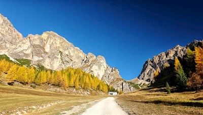Auf dem Weg in Richtung Edelweißhütte