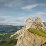 Panorama from the Seceda