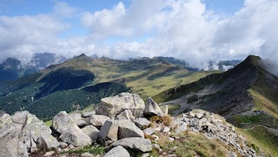 Gipfelblick vom Rudlhorn