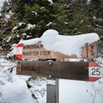 Der Weg zur Äußeren Wurzeralm ist bestens markiert