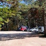 Wanderparkplatz in Tann
