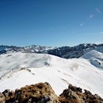 Unser Blick fällt auf den Heiligkreuzkofel