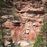 Ein Lesebuch der Erdgeschichte, die Bletterbachschlucht