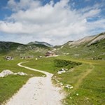 Nur noch wenige Meter trennen uns von der Senneshütte...