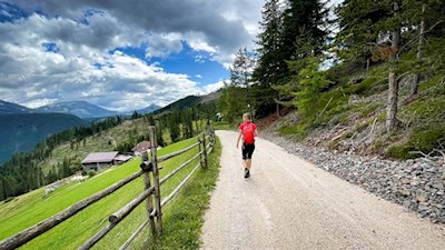 Auf dem Weg zum Schillerhof