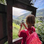 Am "Fensterl", einem schönen Aussichtspunkt 