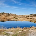 Unterwegs kommt man an einem beschaulichen Weiher vorbei