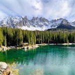 Karersee mit Latemar