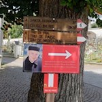 Die Wanderung zur Barbara Kapelle ist gut ausgeschildert