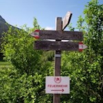 Auf dem Weg nach Prösels