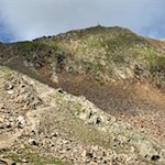 Anstieg auf die aussichtsreiche Rote Wand