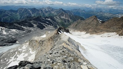 La cresta del Gran Pilastro