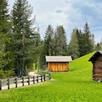 Durch lichte Haine und Wiesen nach Stern