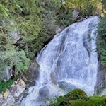 Am tosenden Frankbach Wasserfall