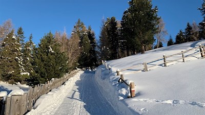 Winterwanderung zur Kreuzwiesenalm