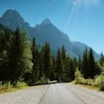 Der zweite der drei Parkplätze auf dem Weg zur Dreischusterhütte 