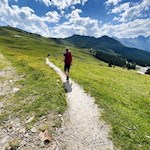 Auf dem Weg zur Wasserfalleralm