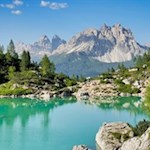 Il Lago di Sorapis è uno dei laghi più belli delle Dolomiti.
