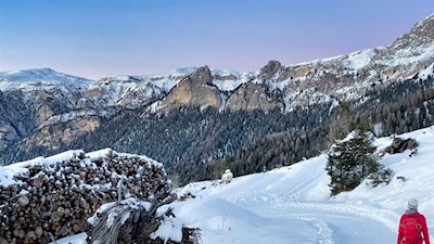 Vor malerischer Kulisse zurück zum Nigerpass