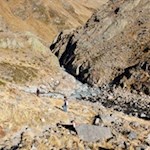 Auf dem Weg Nr. 33 in Richtung Grohmannhütte