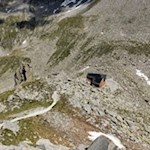 Von der Edelrauthütte kann man beispielsweise auf die Napfspitze aufsteigen