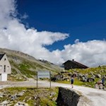 An der Grenze zwischen Italien und Österreich