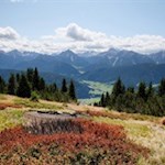 Gipfelblick auf die Sextner Dolomiten