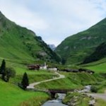 Das malerische Almendorf auf der Fane-Alm