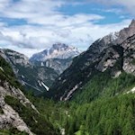 Ausblick auf die Hohe Gaisl